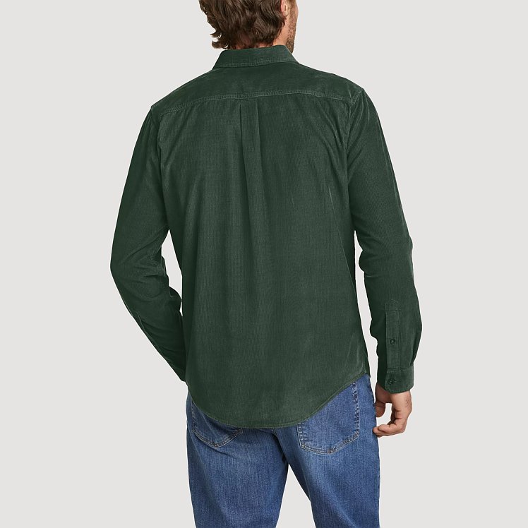 Men's Corduroy Long-Sleeve Shirt