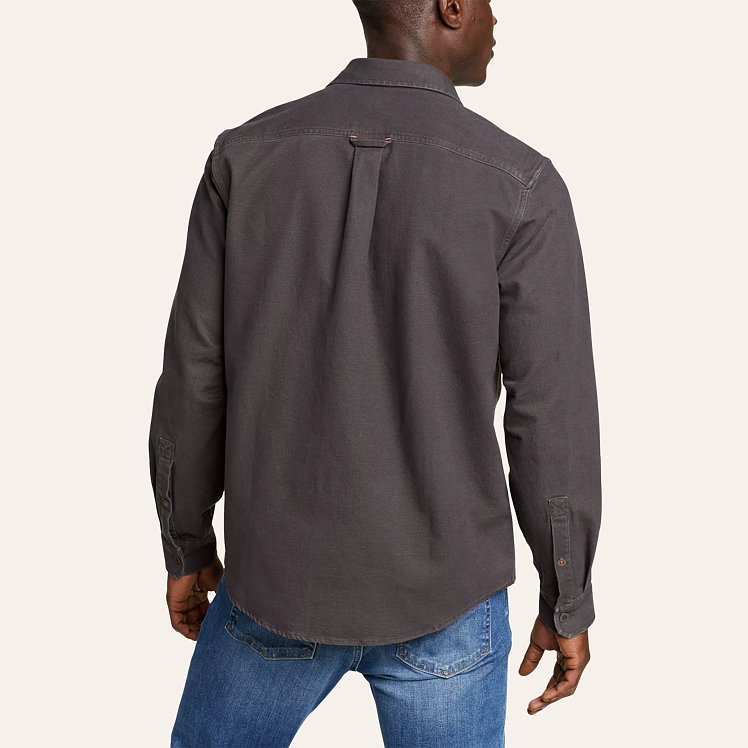 全品送料0円 Men's Mountain Flex Canvas Shirt-jacket | Eddie Bauer ジャケット・アウター