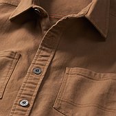 Eddie Bauer Mountain Canvas Lined Shirt Jac in Green for Men