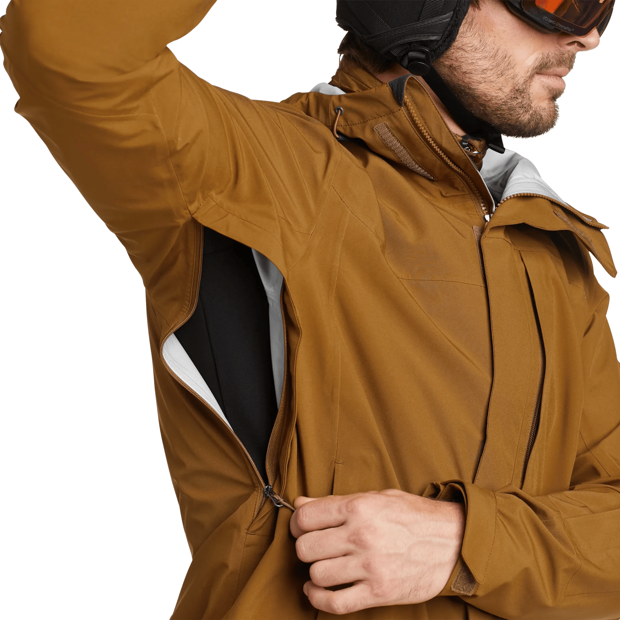 Chair Six Waterproof Hooded Ski Shell Jacket