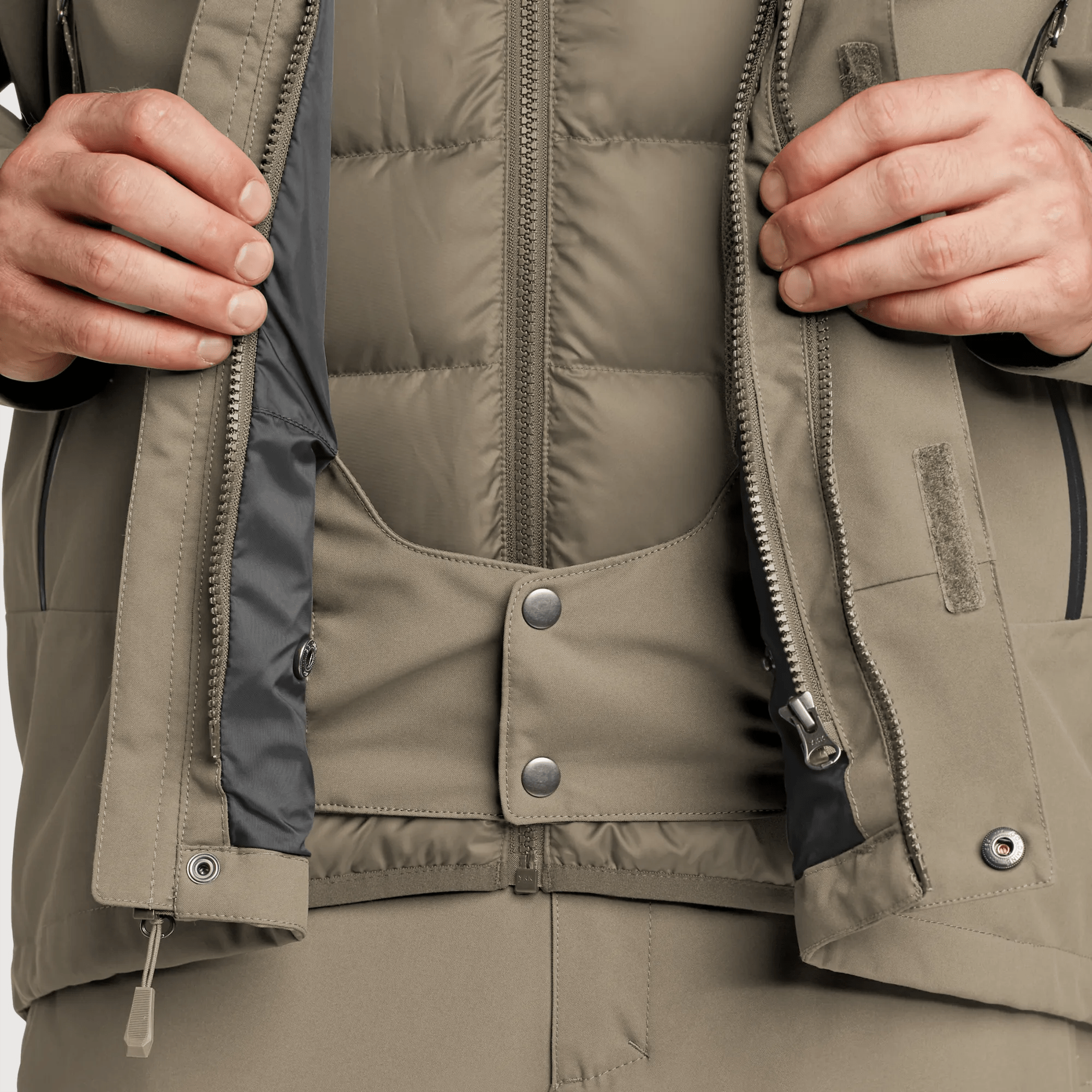 Powder Search 2.0 3-In-1 Waterproof Down Ski Jacket