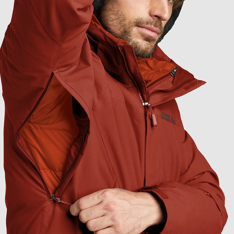 Men s Powder Search 2.0 3 in 1 Waterproof Ski Jacket Eddie Bauer