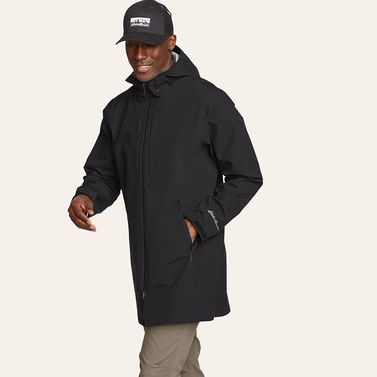 Men s Oscillate 3l Waterproof Trench Coat Eddie Bauer