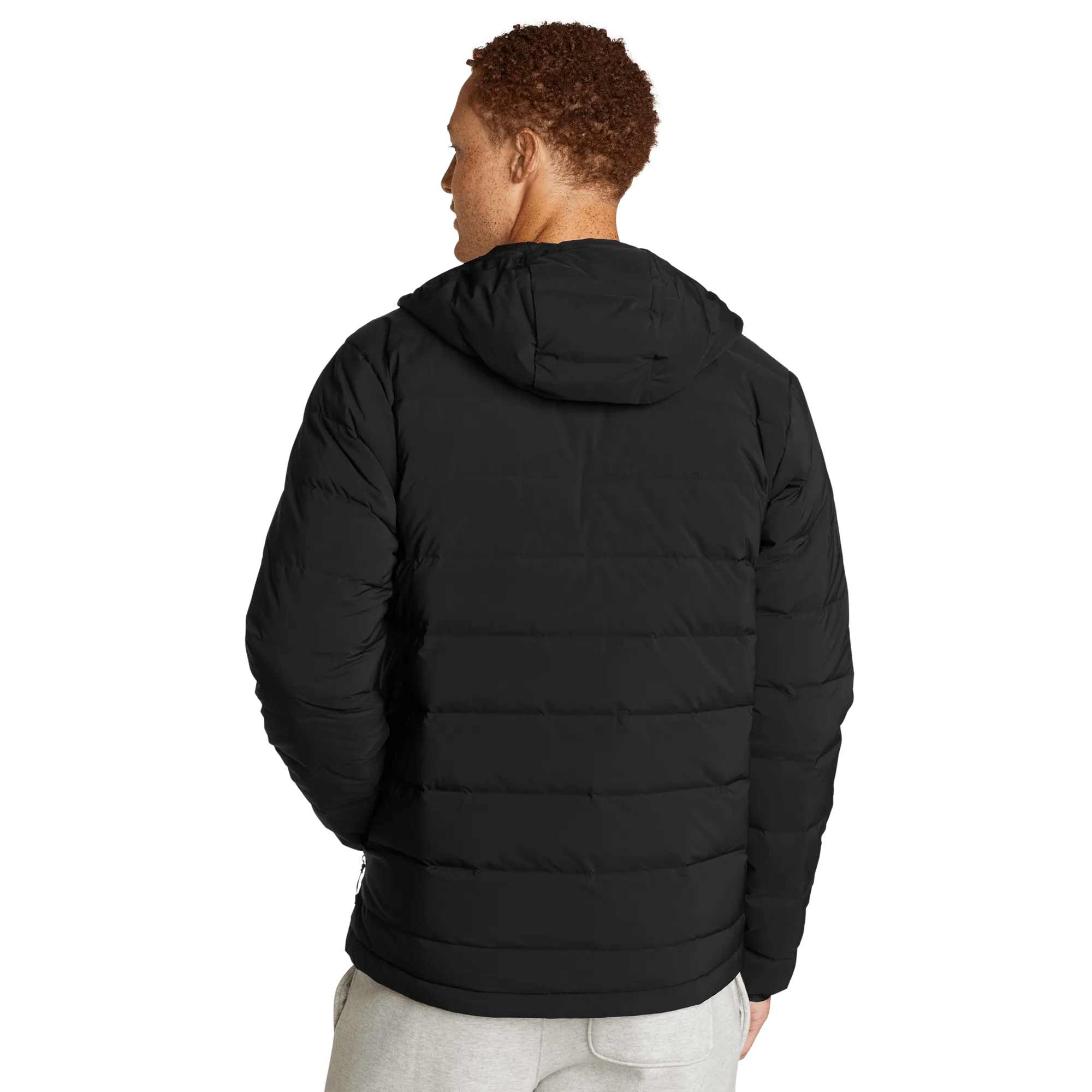 Belltown Stretch Hooded Down Jacket