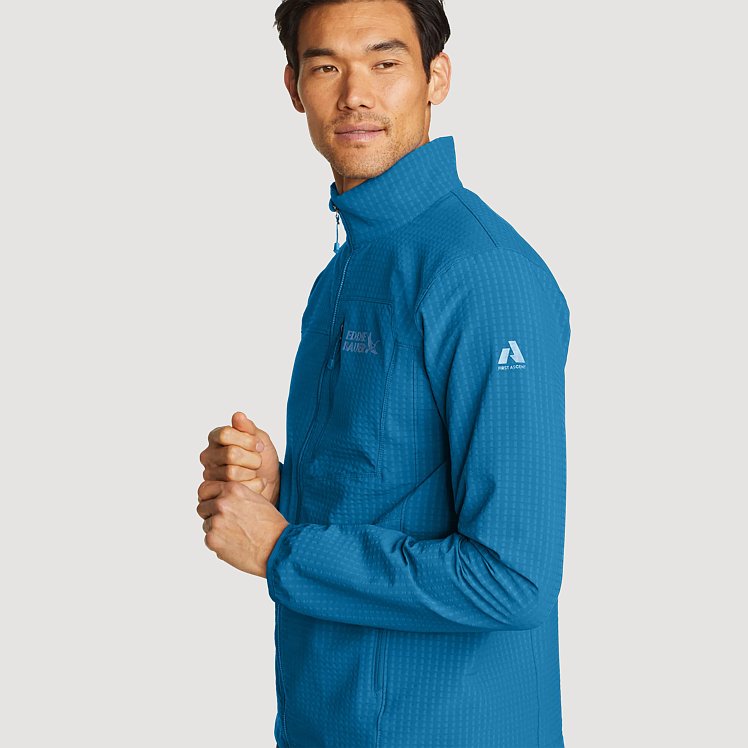Men's Sandstone Grid Jacket