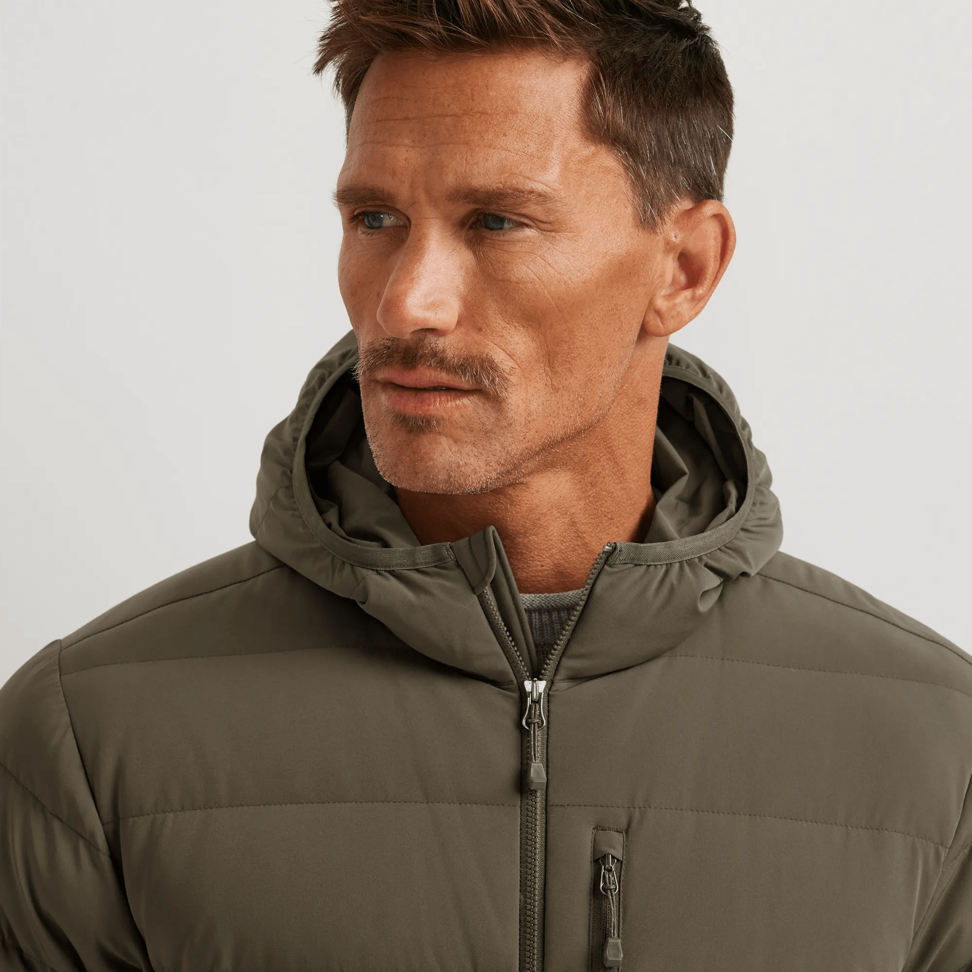 EB Stretch Down Hooded Jacket