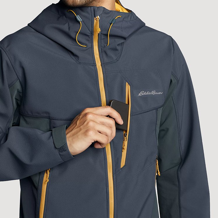 Men's Sandstone Shield Hooded Jacket | Eddie Bauer