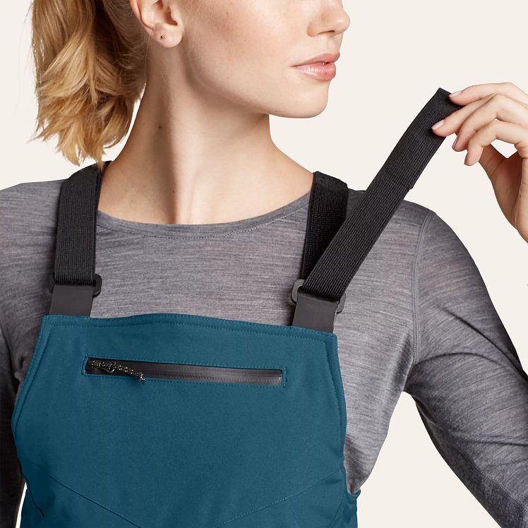 Women's Powder Search Insulated Bib | Eddie Bauer Women's Powder Search Insulated Bib | Eddie Bauer