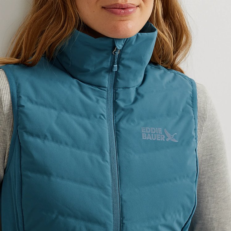 WOMEN’S HYBRID DOWN VEST M Women's Motionloft Hybrid Down Vest | Eddie Bauer