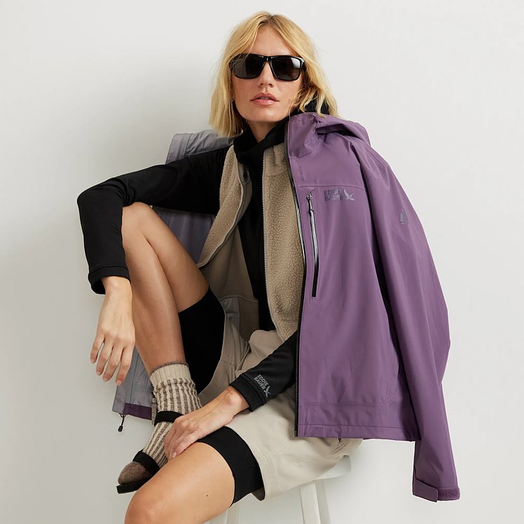 Women's Cloud Cap 3L Waterproof Rain Jacket