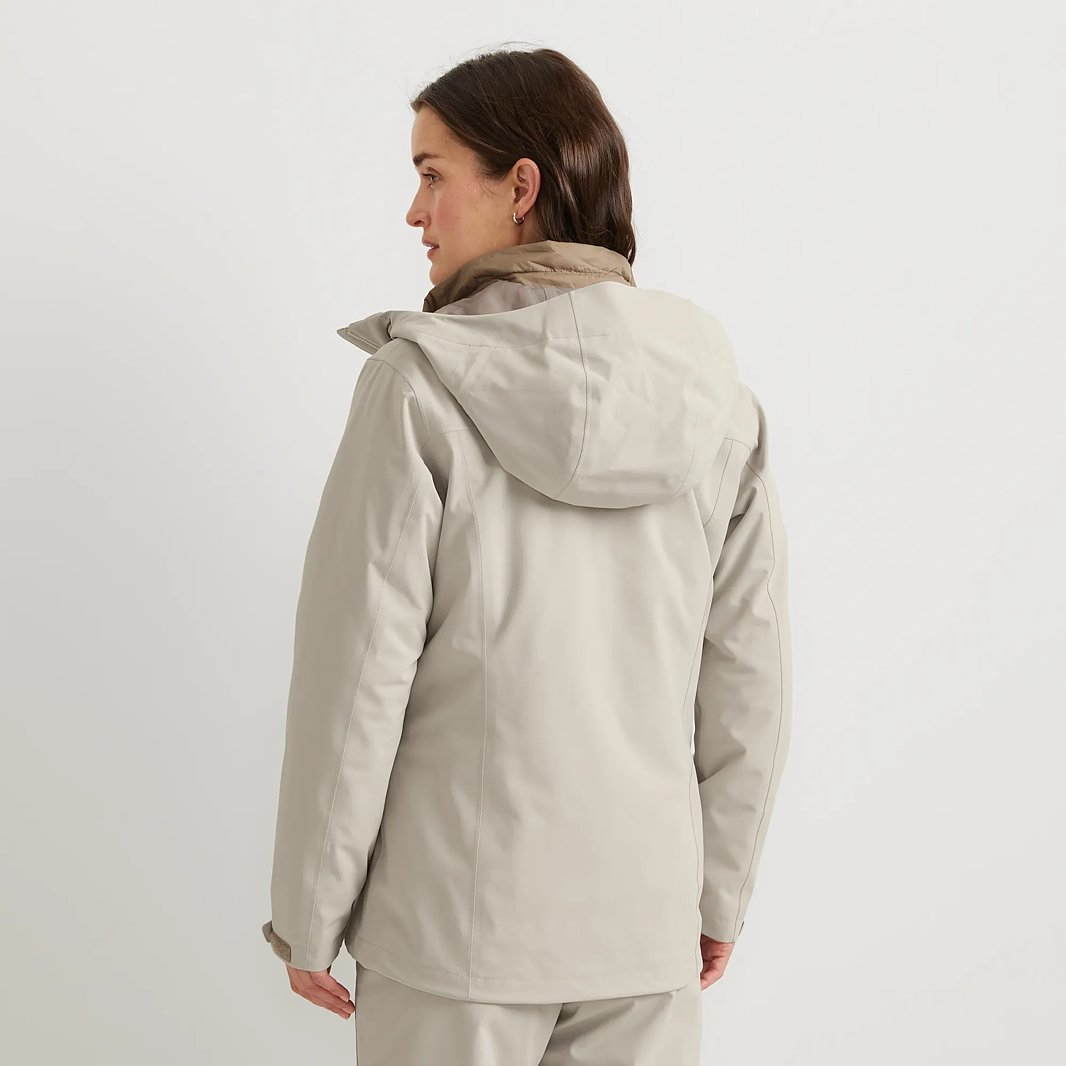 Women's Powder Search 3-In-1 Waterproof Hooded Ski Jacket