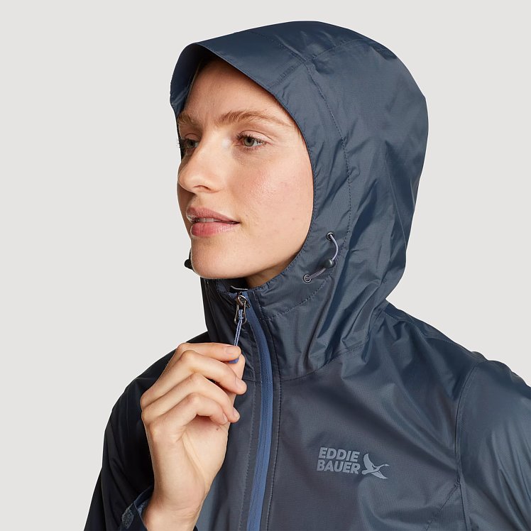 Women's Cloud Cap Waterproof Rain Jacket