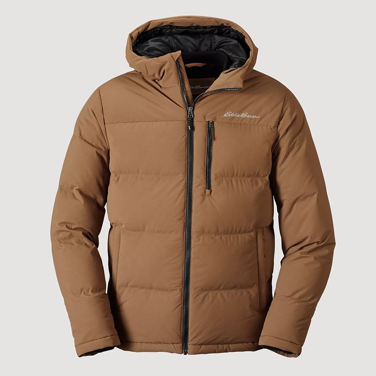 Men's Glacier Peak Seamless Stretch Down Hooded Jacket Eddie Bauer