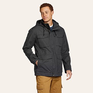 Mens Everson Waterproof Rain Parka