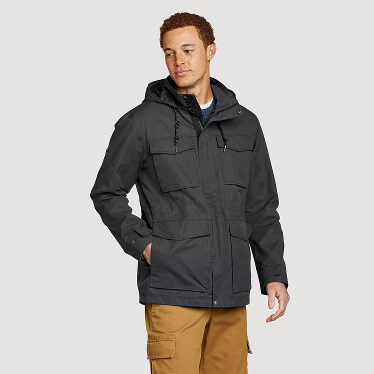 Men's Everson Waterproof Rain Parka | Eddie Bauer