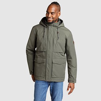 Eddie Bauer Men's Everson Down Jacket, Indigo, Small 