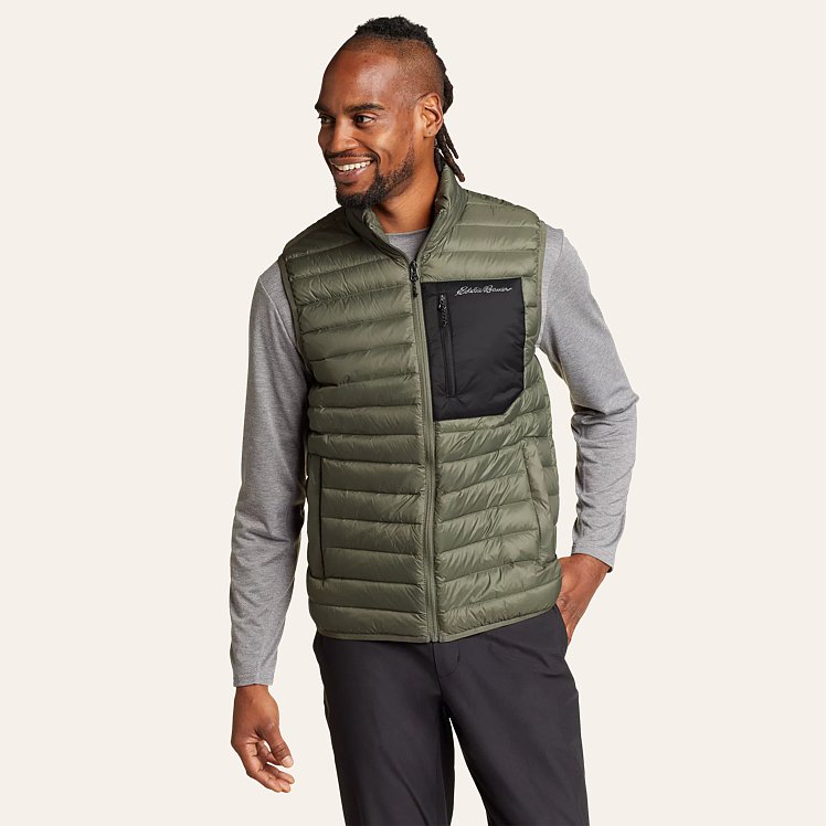 Men s Stratustherm Down Vest Eddie Bauer