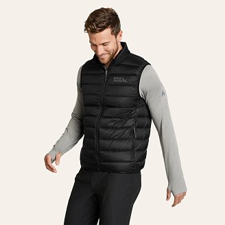 Heat welded down vest (232MM4031940COH7404) for Man