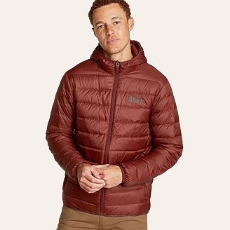 Mens CirrusLite Hooded Down Jacket