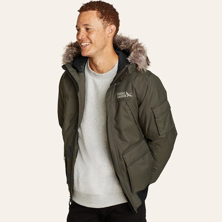 Eddie bauer men's outerwear clearance best sale