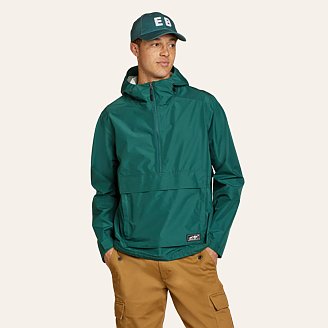 Mens RainPac Waterproof Anorak Rain Jacket
