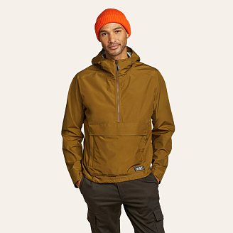 Mens RainPac Waterproof Anorak Rain Jacket