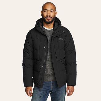 Mens Glacier Peak Hooded Down Jacket