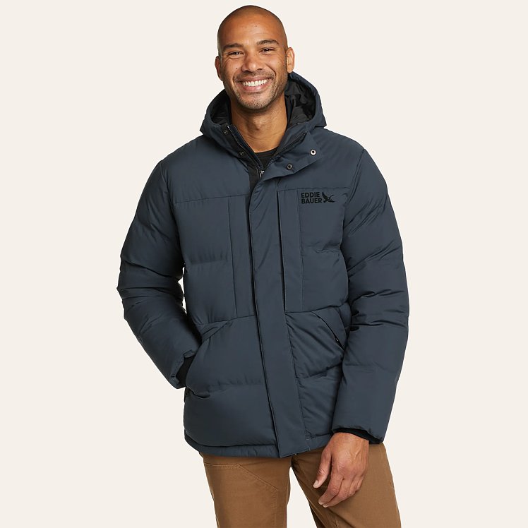 Men s Glacier Peak Hooded Down Jacket