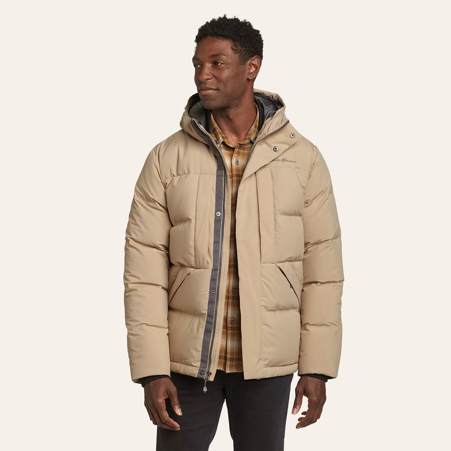 Men's Glacier Peak Hooded Down Jacket | Eddie Bauer