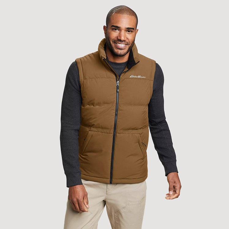 Men's Glacier Peak Seamless Stretch Down Vest | Eddie Bauer