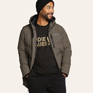 Eddie bauer mr superior down conveneient parka