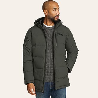 Mens Glacier Peak Seamless Stretch Down Parka