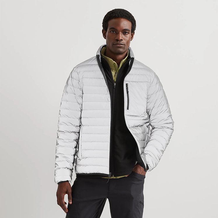 Men's Highbeam Reflective Down Jacket | Eddie Bauer
