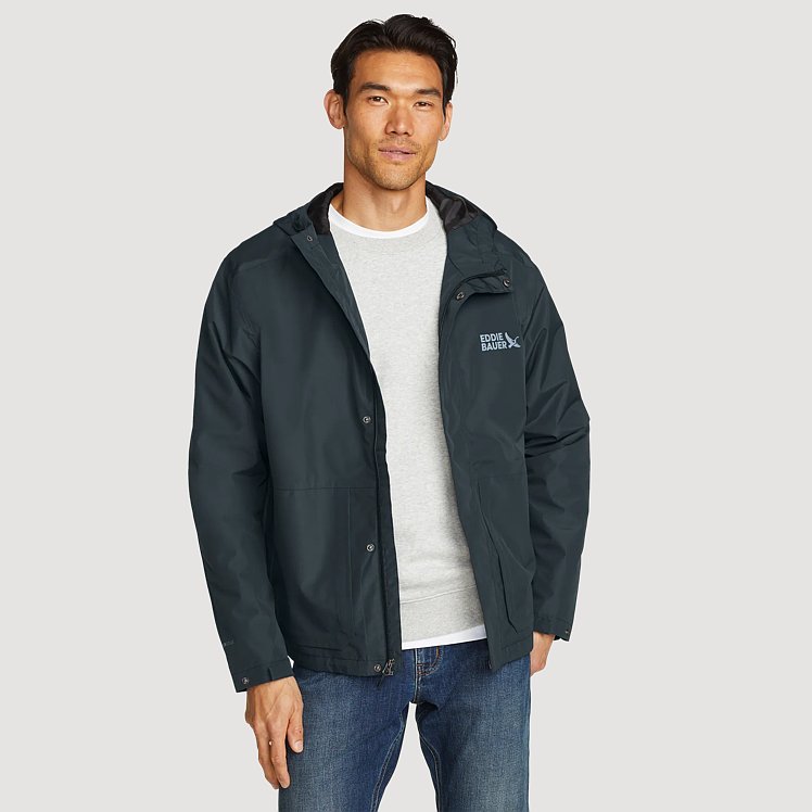 Men's Rainfoil® Waterproof Packable Hooded Storm Jacket | Eddie Bauer