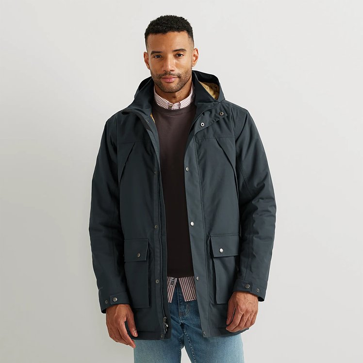 Men's Rainfoil® Heritage Insulated Waterproof Hooded Parka | Eddie