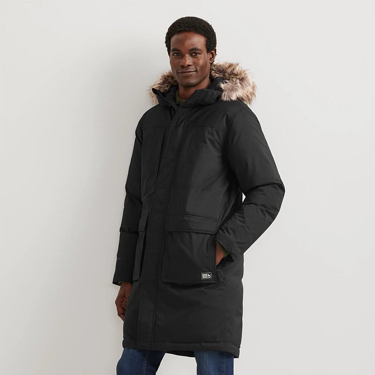 Men's Superior Down Waterproof Hooded Stadium Coat | Eddie Bauer