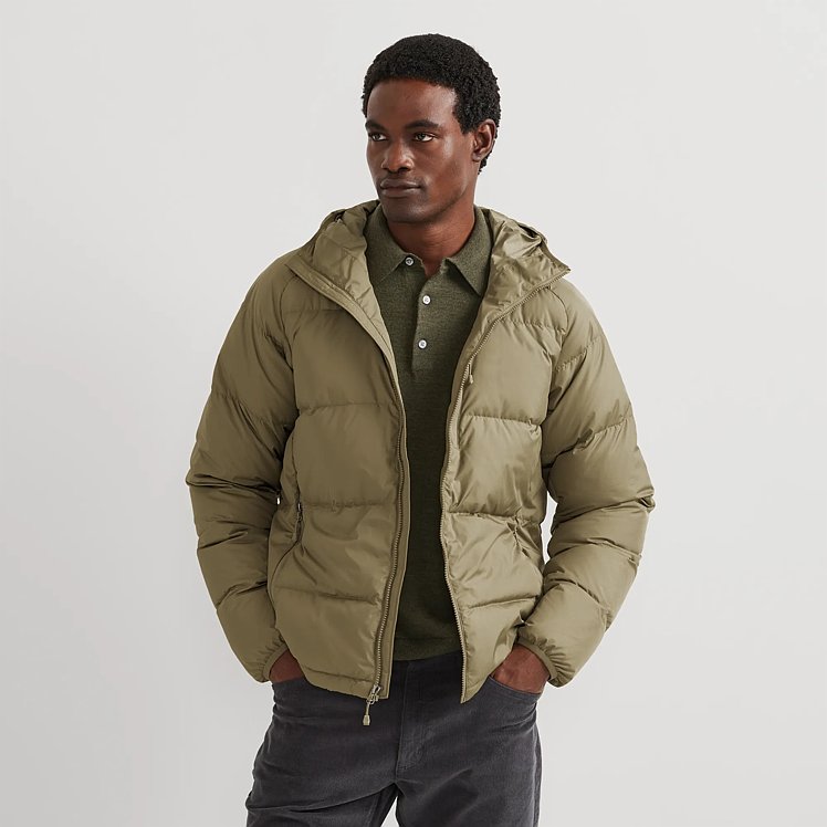 Men's Super Down Hooded Jacket | Eddie Bauer