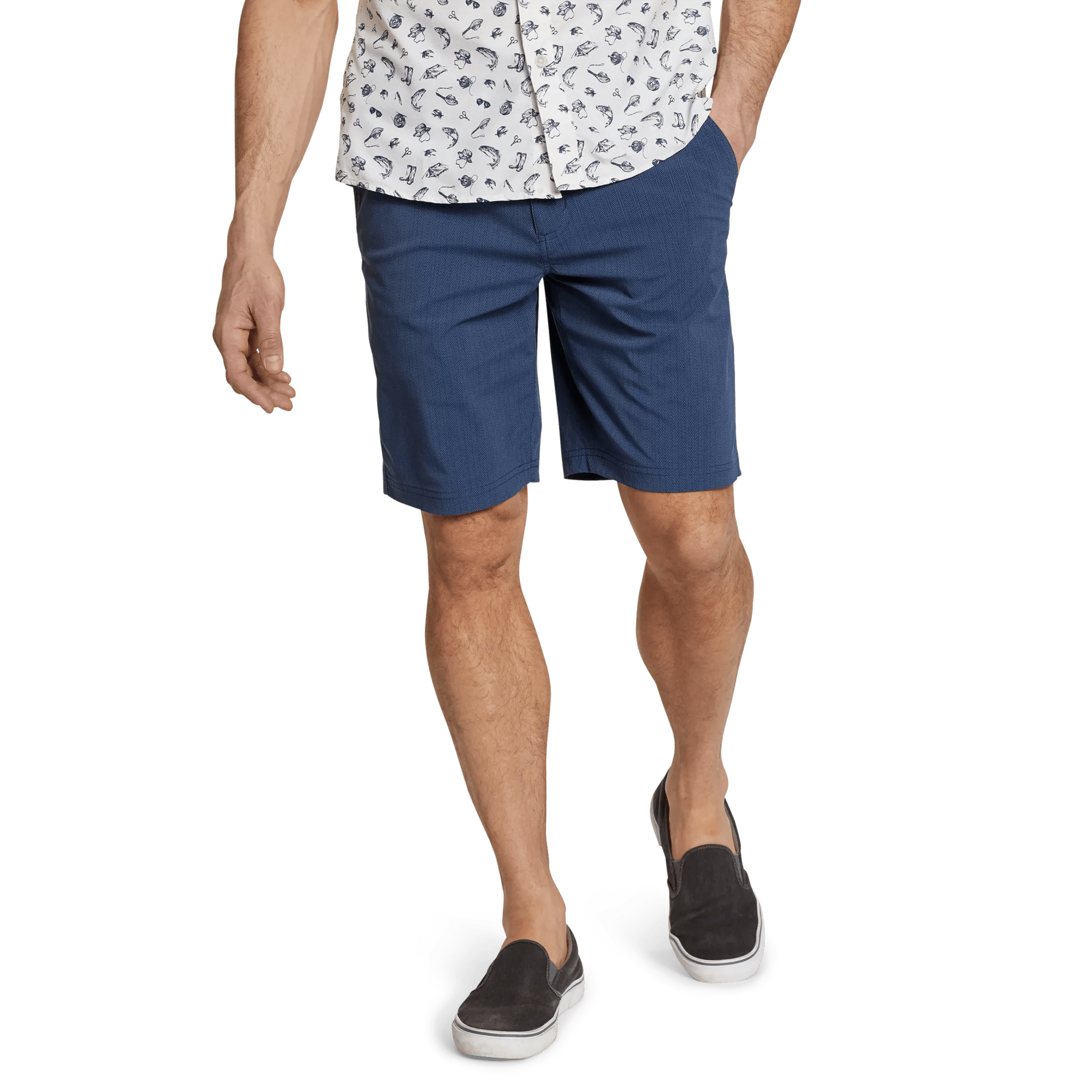 Horizon Guide Chino Shorts - Pattern