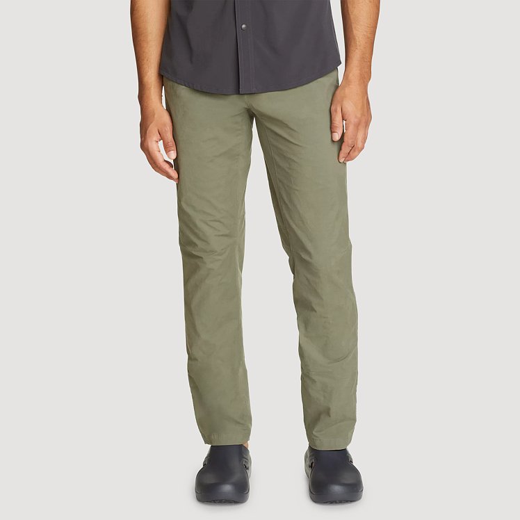 パンツ Bio wear CHINO WITH UNDERWEAR Self Edge x Merz B. Schwanen Wide Leg Garment-Dyed Chinos