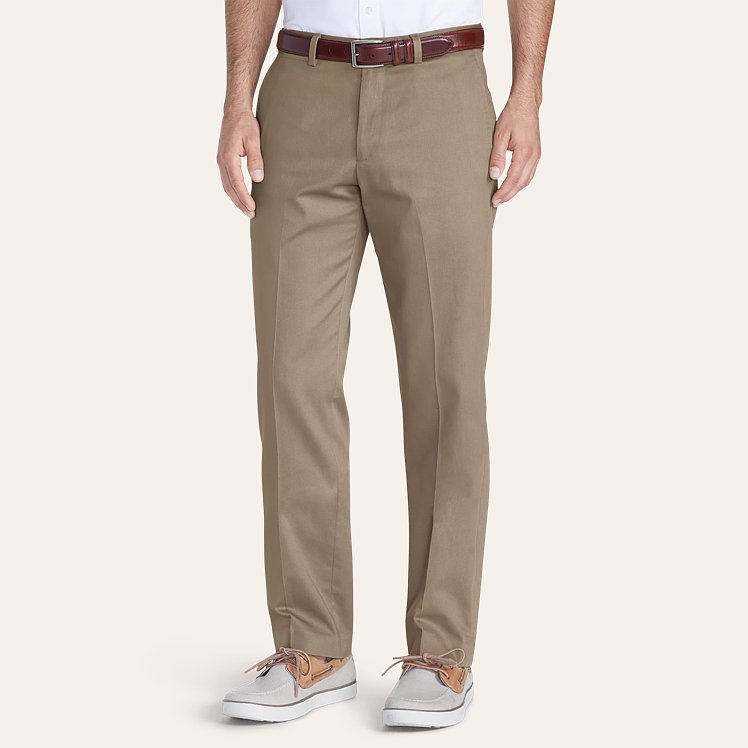 Men's Dress Performance Flat-front Khakis - Slim | Eddie Bauer Men's Dress Performance Flat-front Khakis - Slim | Eddie Bauer