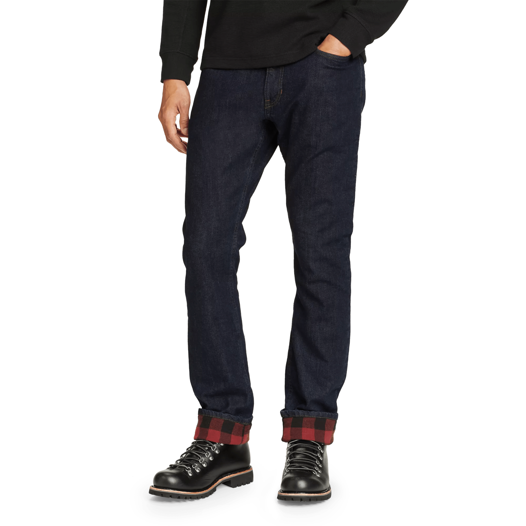 H2Low Flex Flannel-Lined Jeans