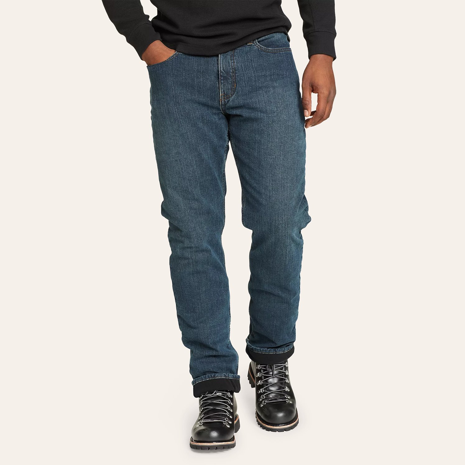 Men's H2low Flex Fleece-lined Jeans