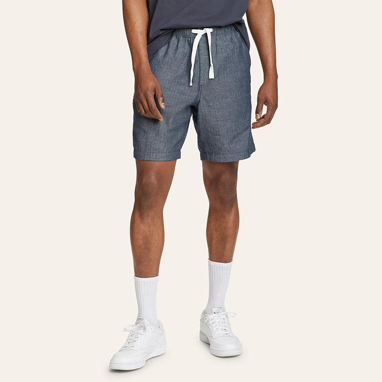 Men s Eb Hemplify Drawstring Shorts Solid Eddie Bauer