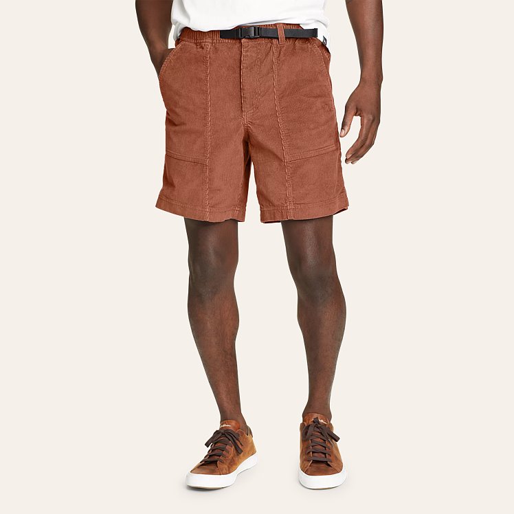 The Real McCoy's MP23014 Summer Corduroy Swim Shorts Salmon