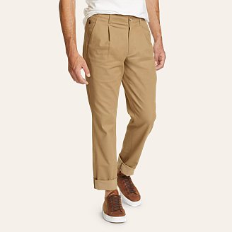 Men's Flex Sport Chinos - Pleated | Eddie Bauer Men's Flex Sport Chinos - Pleated | Eddie Bauer