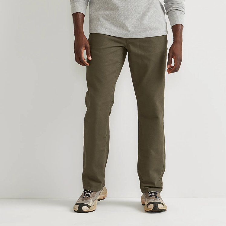 Men's Mountain Flex Classic Fit Canvas Pants Eddie Bauer