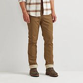 Men's Mountain Flex Fleece-Lined Canvas Pants
