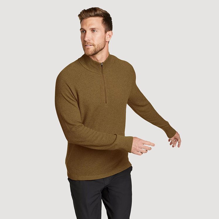 Men's Frigid Ridge 1/4-zip Active Sweater | Eddie Bauer
