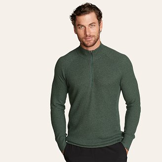 Mens Frigid Ridge 1/4-Zip Active Sweater
