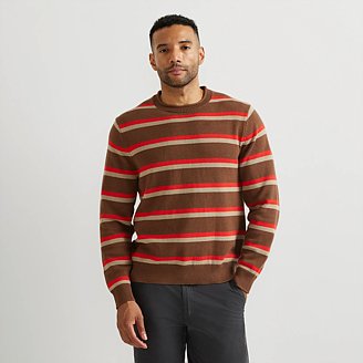 Image of Men's Classic Roll Neck Sweater - Stripe